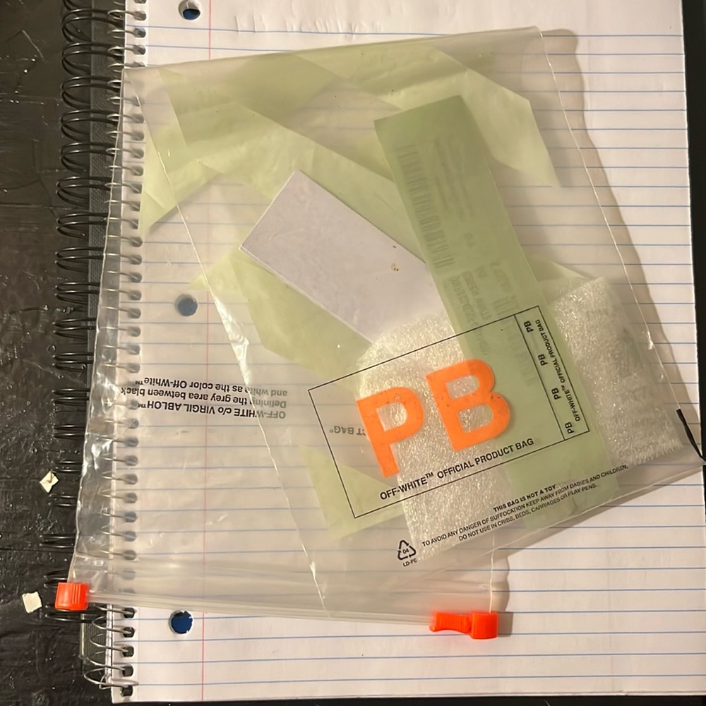 Off white official product bag